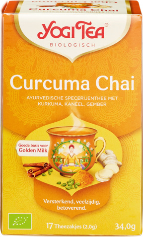 Kruidenthee curcuma chai