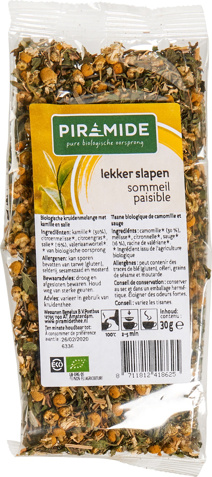 Losse kruidenthee lekker slapen