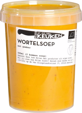 Wortel gembersoep