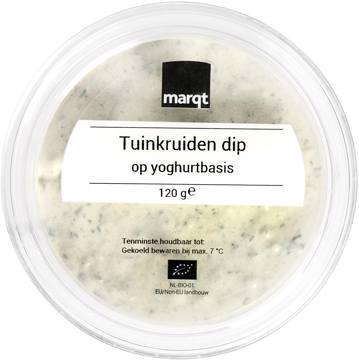 Tuinkruidendip op yoghurtbasis