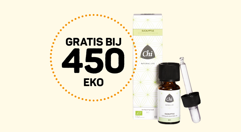 Gratis Chi - Essentiële olie eucalyptus 450 Eko