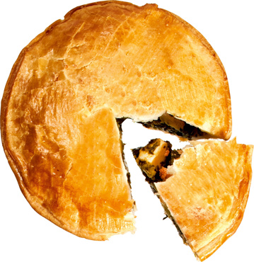 Spinazie & feta pie