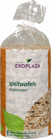 Ongezouten speltwafels