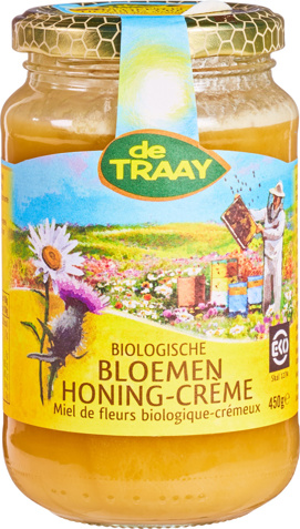Bloemenhoning crème