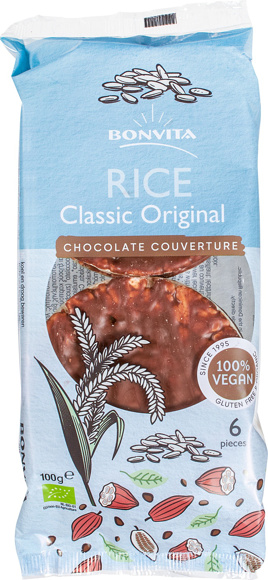 Rice milk rijstwafels