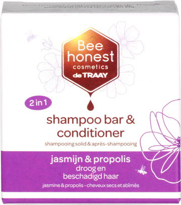 Shampoo- en conditionerbar jasmijn (beschadigd haar)