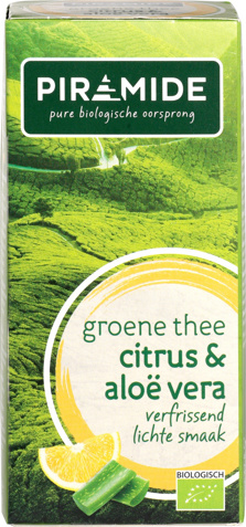 Groene thee citrus aloe vera