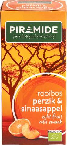 Rooibosthee perzik sinaasappel