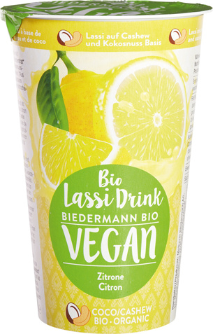 Vegan lassi citroen