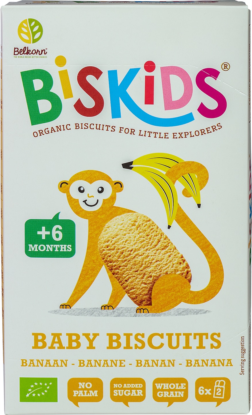 Baby biscuits banaan