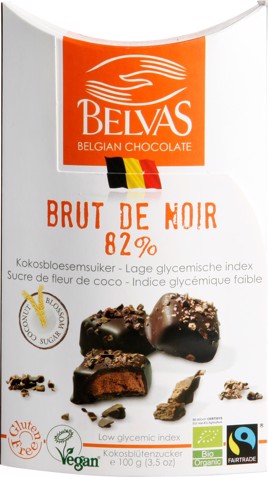 Chocoladebonbons brut de noir