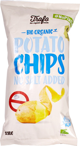 Aardappelchips naturel ongezouten