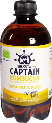 Kombucha ananas perzik