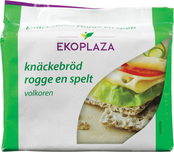 Volkoren knäckebröd rogge spelt