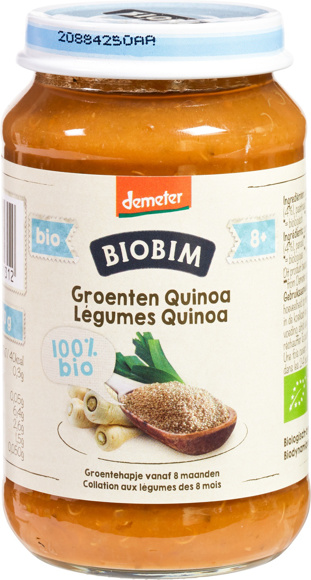 Babyhapje groenten quinoa 8+ mnd