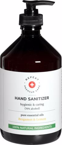 Handgel bergamot citroen