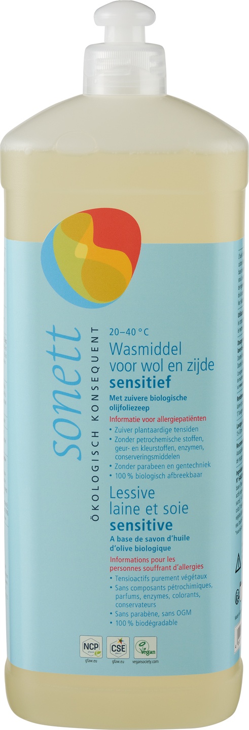 Wasmiddel wol & zijde sensitive
