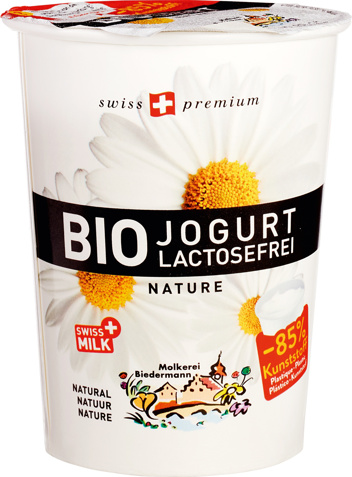 Lactosevrije yoghurt