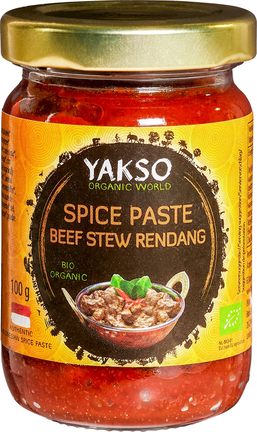 Spice paste beef stew rendang