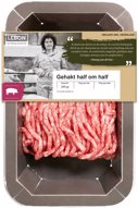 Half om half gehakt