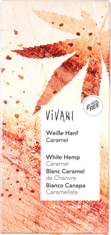 Witte chocolade hennep karamel