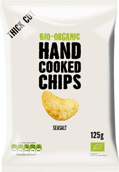 Hand cooked chips zout