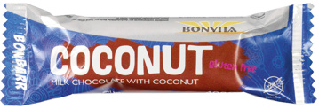 Milk chocolate coconut bar