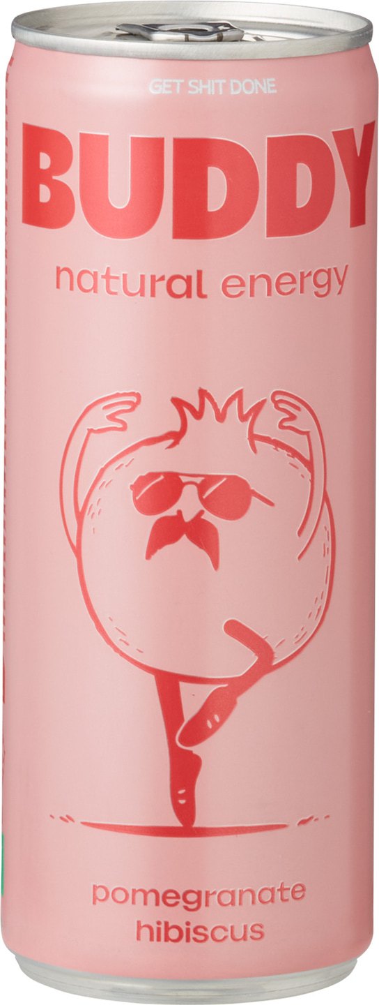 Energy drink granaat hibiscus