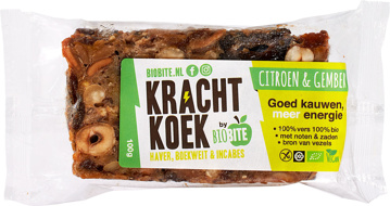 Boekweit Krachtkoek citroen gember