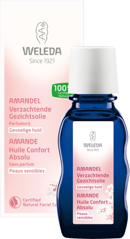 Gezichtsolie amandel - gevoelige huid
