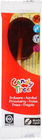 Aardbeienlollies