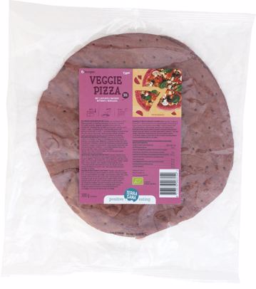 Groentepizzabodems rode biet