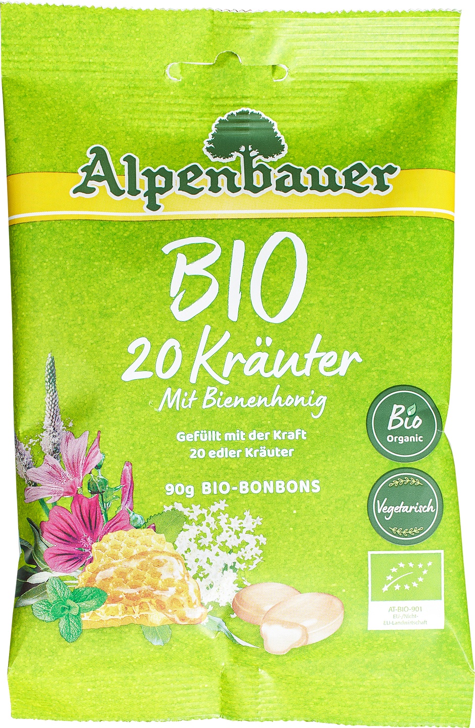 Kruidenbonbons met honing