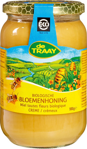 Bloemenhoning crème