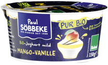 Mango vanille yoghurt