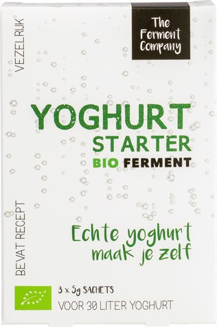 Yoghurt-starter voor melk