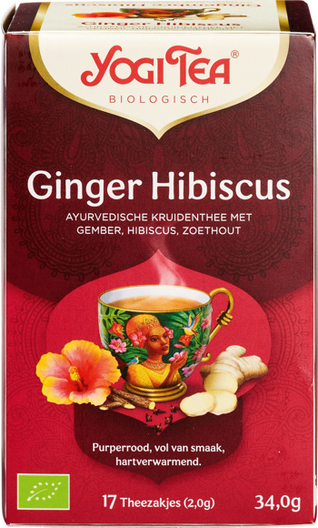 Kruidenthee gember hibiscus