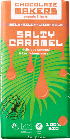 Melkchocolade karamel zeezout