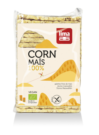 Dunne maiswafels