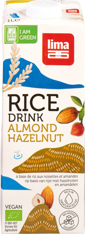 Rijstdrink hazelnoot amandel