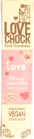 RAW Chocolade Love Hibiscus Cacao
