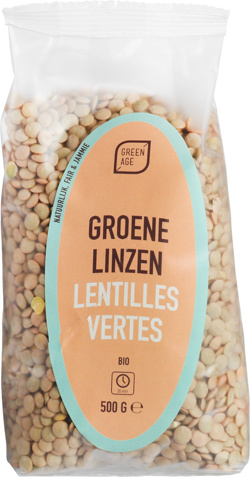 Groene linzen