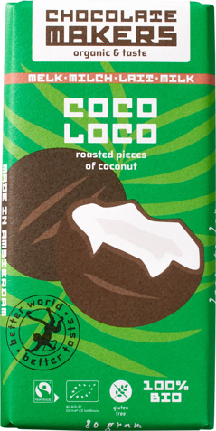 Melkchocolade kokos