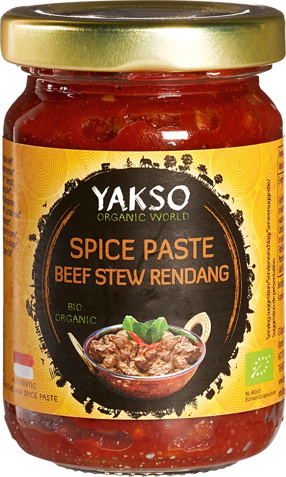 Spice paste beef stew rendang