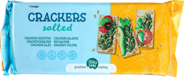 Crackers gezouten