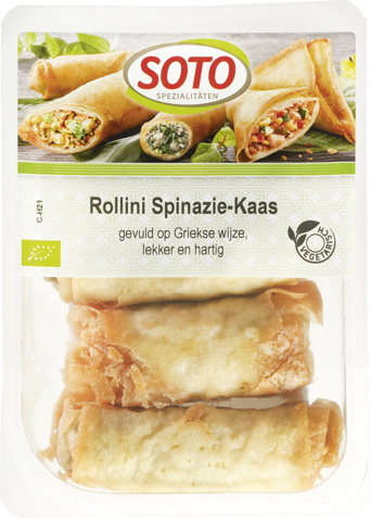 Rollini spinazie kaas