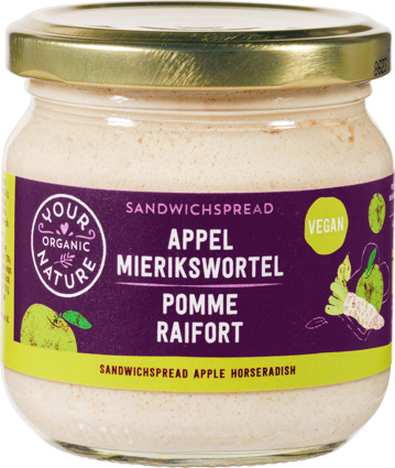 Sandwichspread appel-mierikswortel