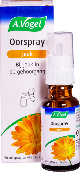 Oorspray jeuk