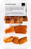 Gerookte vis tapas