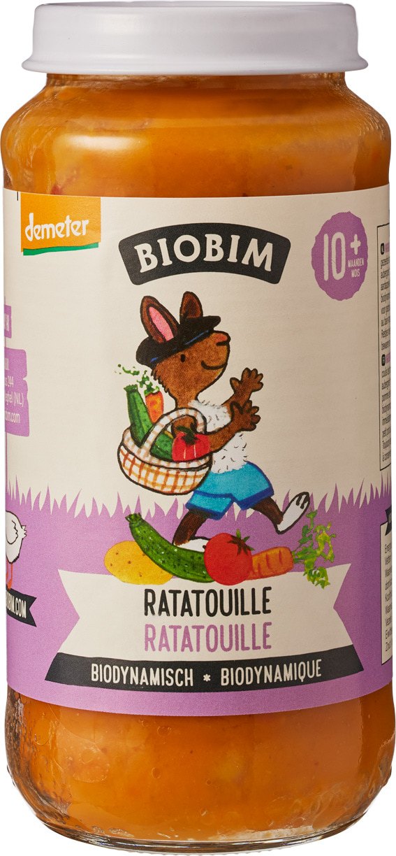 Groentehapje ratatouille 10+ mnd